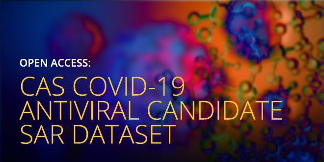 COVID-19 항바이러스성 화합물 SAR 데이터세트 배너