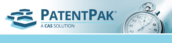 Logotipo para PatentPak em STN