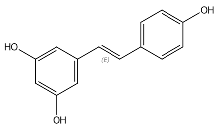 Resveratrol structure