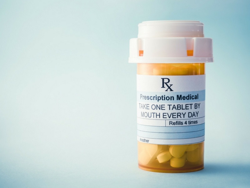 Photo of a prescription container